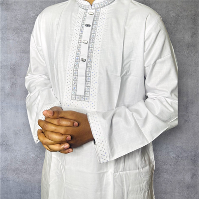 White Elegant Panjabi ✨_img_1