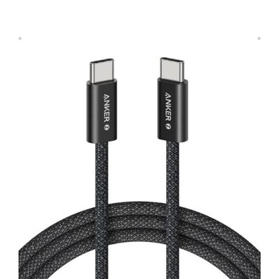 Anker Zolo 240W USB C to USB C Cable for iPhone 16 Series, MacBook & Android Phones – 1.5 Meter, Black Color_img_0