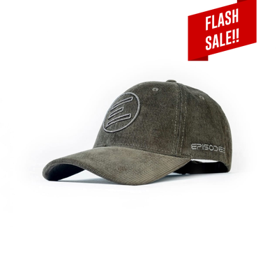 Episodes Iconic Charcoal Cord Cap_img_0