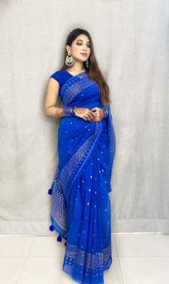 প্রিমিয়াম  হাফ সিল্ক শাড়ি_img_2