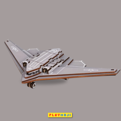 Northrop B-2 Spirit Stealth Bomber 3D Wooden Puzzle (Model)_img_1