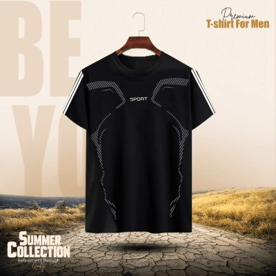 Stylish Sports T-Shirt & Trouser (2pc Set)_img_3