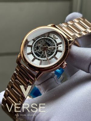 ARMANI AUTO CHAIN ROSE GOLD_img_0