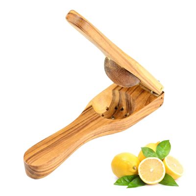 Wooden Lebu Chipa Machine/ Manual Hand Press Lemon Juicer Fruit Orange Juice Tool_img_0