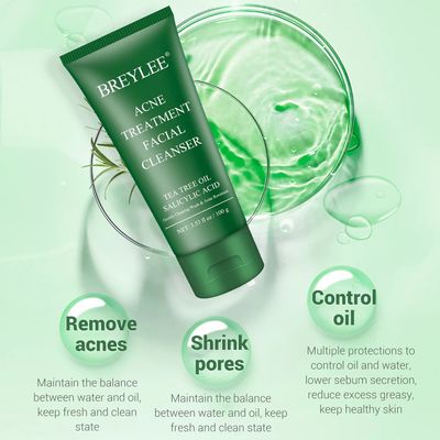 Breylee Acne Treatment Facial Cleanser – 100g - 6973665946928_img_3