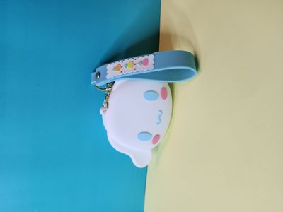 Sanrio Cartoon Silicon Wallet Keychain_img_1