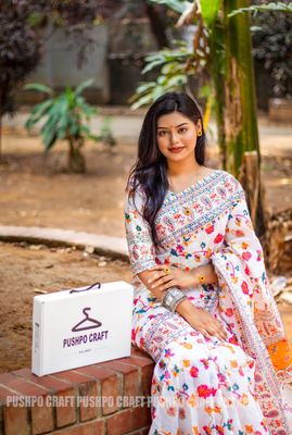 হাফ সিল্ক জামদানী শাড়ী_img_2