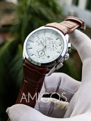 Tissot 1853 White Dial, Brown Belt_img_0
