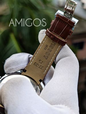 Tissot 1853 White Dial, Brown Belt_img_1
