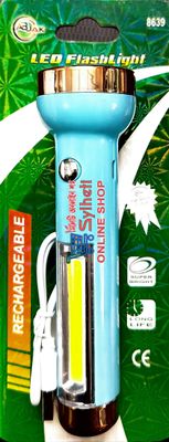 AB JAK Torch Light 8639 2-in-1 LED Flashlight Lithium Battery Long Lasting_img_0