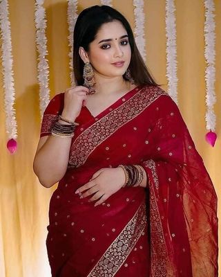 প্রিমিয়াম মানের সেমি মসলিন শাড়ি_img_0