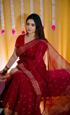 প্রিমিয়াম মানের সেমি মসলিন শাড়ি_img_3