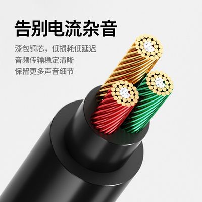 Gold Plated 3.5mm to RCA AV Audio Cable_img_2