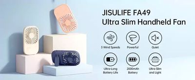 Jisulife FA49 Rechargeable Handheld Fan_img_3