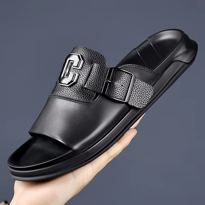 SUMMER NEW MEN'S LEATHER CASUAL SHOE_img_3
