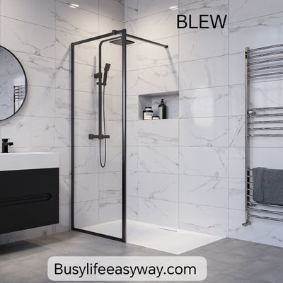Black Shower Glass Partition_img_0