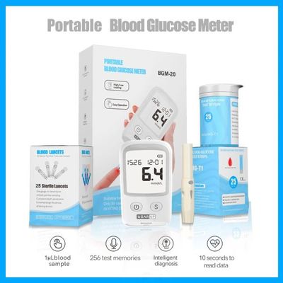 GearUP BGM-20 Diabetes Measuring Machine/ Blood Glucose Meter With 25 Test Strips ._img_1