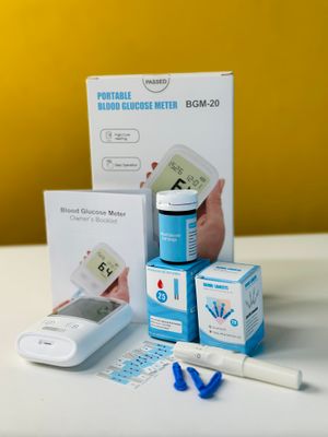 GearUP BGM-20 Diabetes Measuring Machine/ Blood Glucose Meter With 25 Test Strips ._img_2