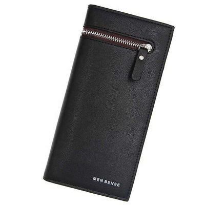 Pu leather black wallet_img_0