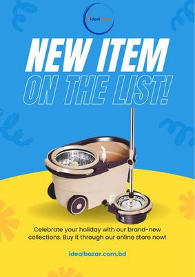 Make Cleaning a Breeze 360-Degree Floor Cleaning Spin Mop with Wheels & Mop Bucket Set with Removable Basket-Unique Choice For Household Cleaning_img_0