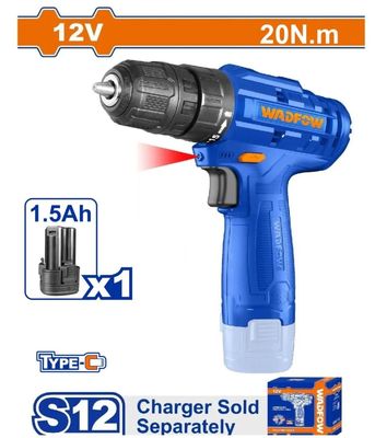 WADFOW 12V Cordless Drill/Screwdriver Model WCDS518_img_0