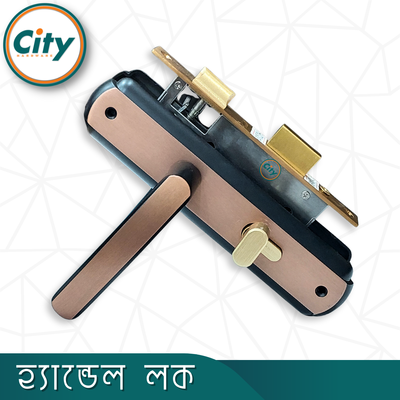 প্রিমিয়াম মানের ডোর হ্যান্ডেল লক উচ্চ সুরক্ষা ছোট আকারের হ্যান্ডেল লক ভিতরে দরজার জন্য সর্বশেষ মডেল রুমের দরজার লক Door Lock_img_3