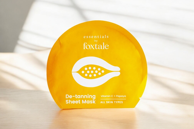 foxtale De-tanning Sheet Mask Vitamin C + Papaya (All Skin Type)_img_0