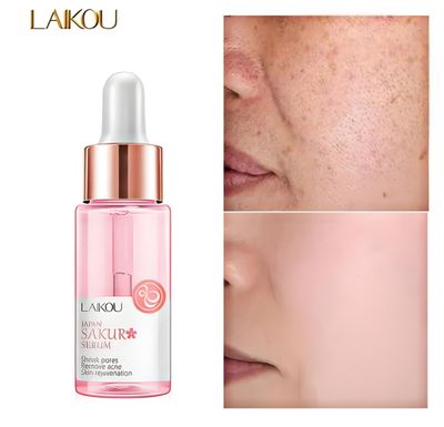 LAIKOU Sakura Serum Shrinks Pores Japan Extract - 17ml_img_2