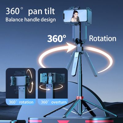 Q185 Auto Face Tracking Mobile Tripod 360 Rotation Tracking_img_2