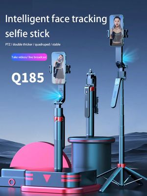Q185 Auto Face Tracking Mobile Tripod 360 Rotation Tracking_img_3