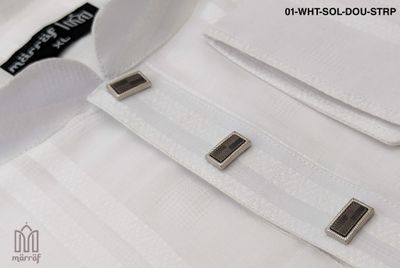 Exclusive White Panjabi with Sophisticated Double Strap_img_4
