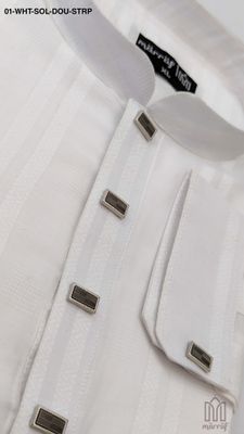 Exclusive White Panjabi with Sophisticated Double Strap_img_5