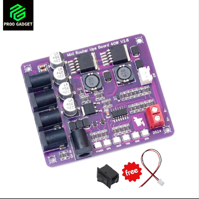 Mini Router UPS Circuit Borad 40W V2.6 Battery Charger Board 11.1V Battery Charger_img_0