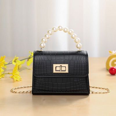 5.1" x 2.3" x 3.9" Little Girls Mini Purse Cute Crossbody Handbags Princess Flap Handbags_img_3