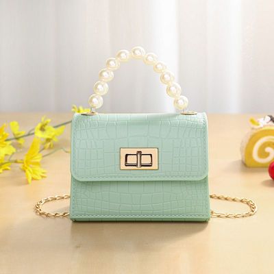 5.1" x 2.3" x 3.9" Little Girls Mini Purse Cute Crossbody Handbags Princess Flap Handbags_img_7