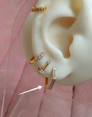 Hexa hoops 1.4 Cm_img_1