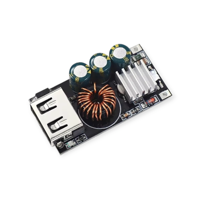 24W QC3.0 Fast Charger Step-Down Module Buck Converter | DC 5V–32V to USB for Mobile Phone Charging_img_0