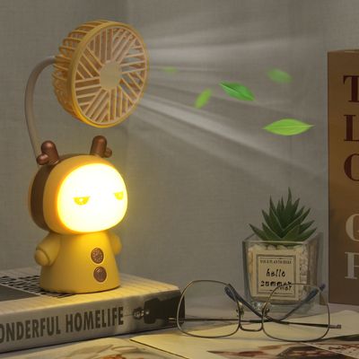 2-in-1 Mini Fan & Night Light (USB Rechargeable)_img_1