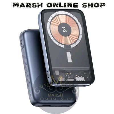 💥USAMS CD184 10000mAh PD 20W Aluminum Magnet WirPower Bankeless_img_0