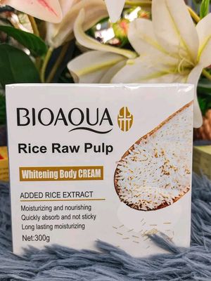 Bioaqua Rice Raw Pulp body whitening cream._img_0