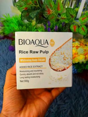 Bioaqua Rice Raw Pulp body whitening cream._img_1
