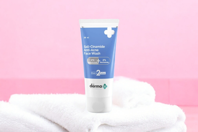 Derma Co 2% Sali-Cinamide Anti-Acne Face Wash 80ml_img_0