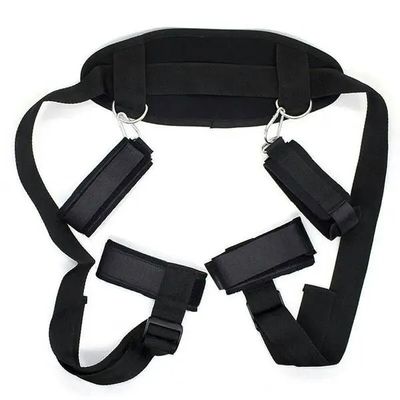 Adjustable BDSM Position Restraint Strap with Neck & Leg Support_img_3
