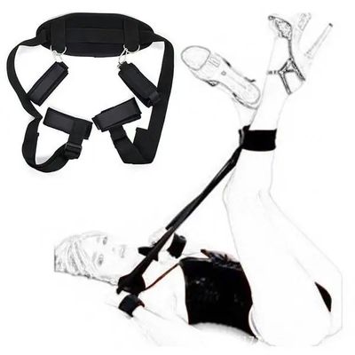 Adjustable BDSM Position Restraint Strap with Neck & Leg Support_img_4
