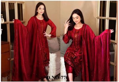 Exclusive Georgette 3 Piece_img_0