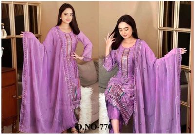 Exclusive Georgette 3 Piece_img_1