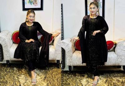 Exclusive Georgette 3 Piece_img_4