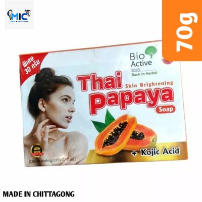 BIO ACTIVE PAPAYA BRIGHTENING SOAP 100G_img_0
