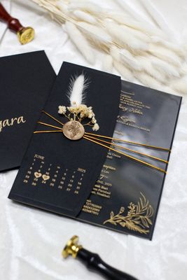Modern – Acrylic Invitation Set