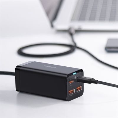 Baseus GaN Charger GaN3 Pro Desktop Fast Charger 2U 2C 100W_img_2